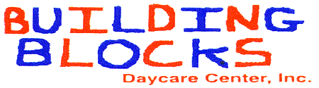 Building Blocks Daycare Center logo.